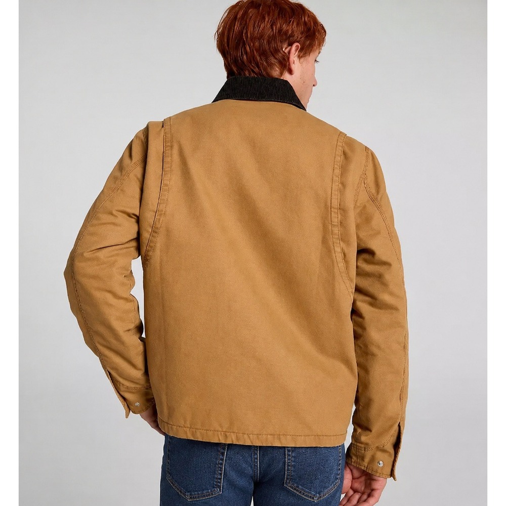 ALPINE DESIGN Zip Canvas Jacket Mens XXL Roasted Caramel Barn Jacket Rugged - Picture 2 of 12